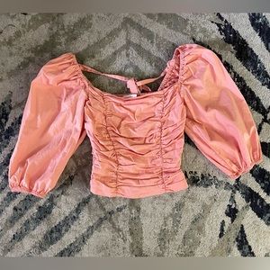 Nordstrom WAYF Isla Ruched Top